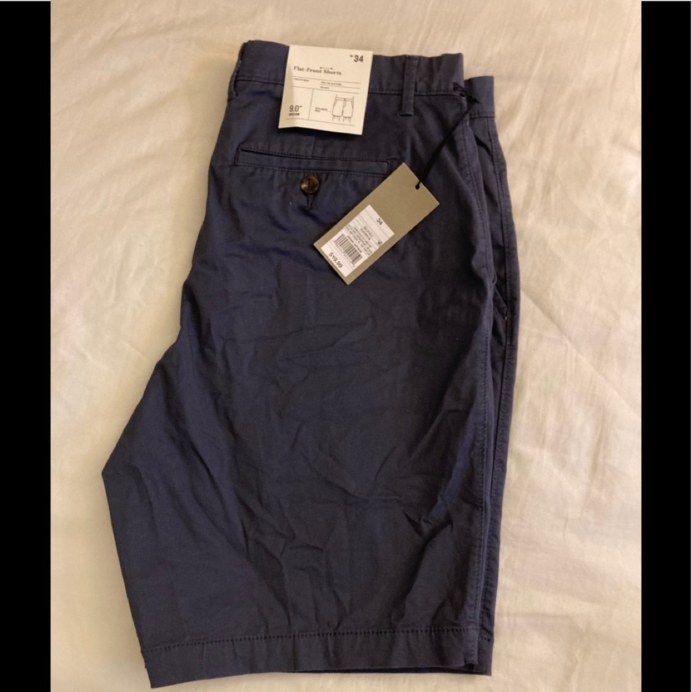 Goodfellow & co blue khaki shorts